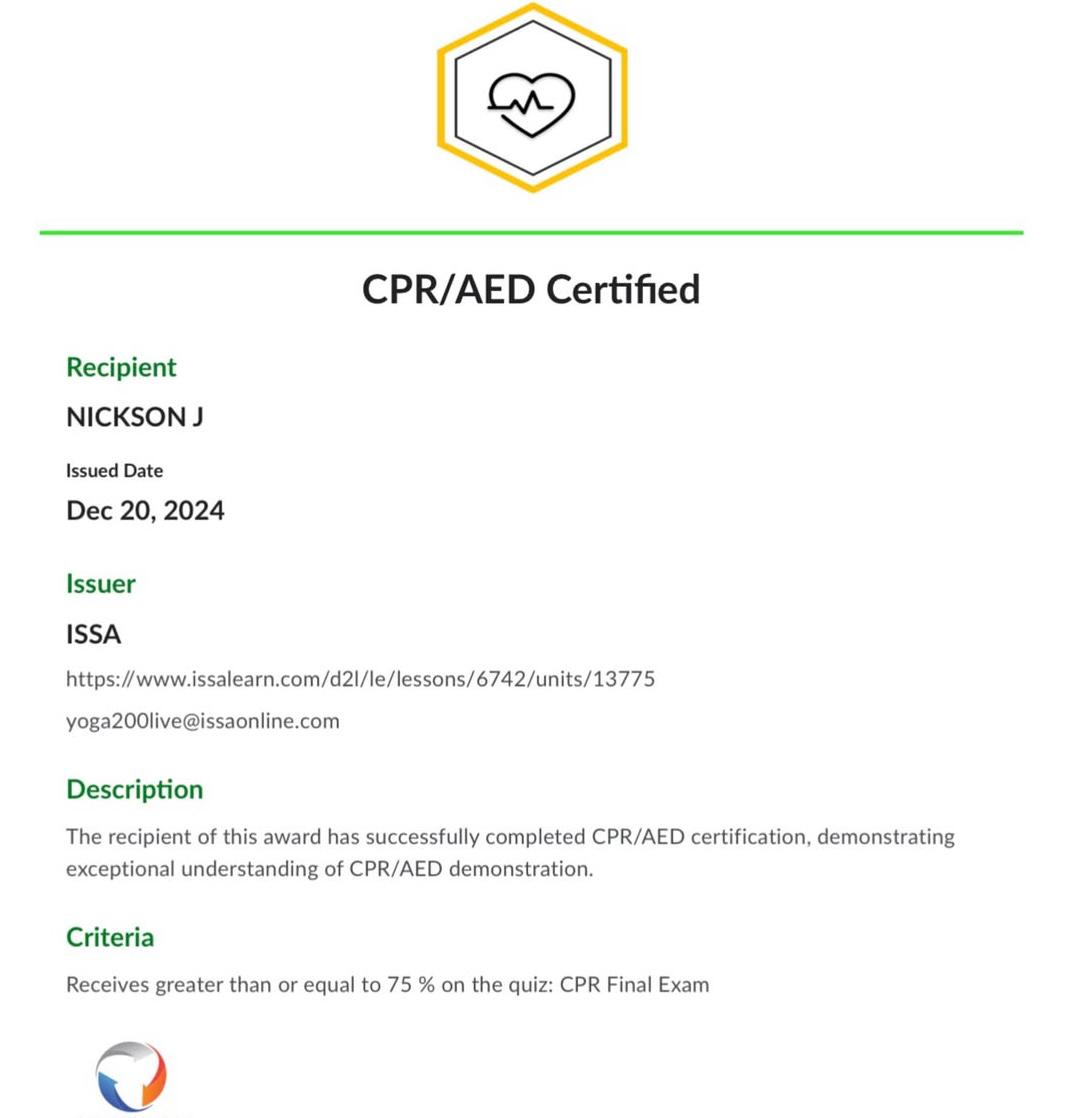 CPR/AED Certification